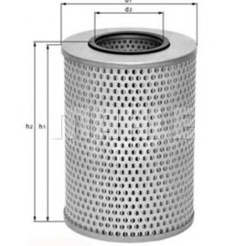 Filter, radna hidraulika MAHLE HX 80