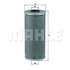Filter za ulje MAHLE OX 121D