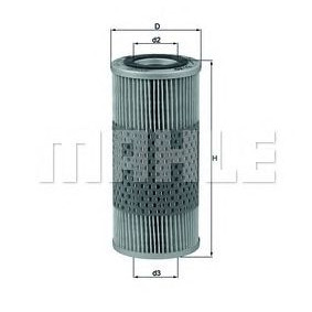 Filter za ulje MAHLE OX 12D