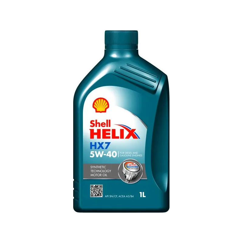 SHELL HELIX HX7 5W-40, 1L