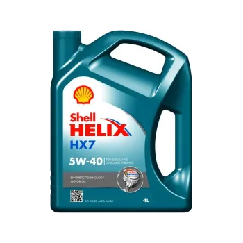SHELL HELIX HX7 5W-40, 4L (1 komad na stanju)