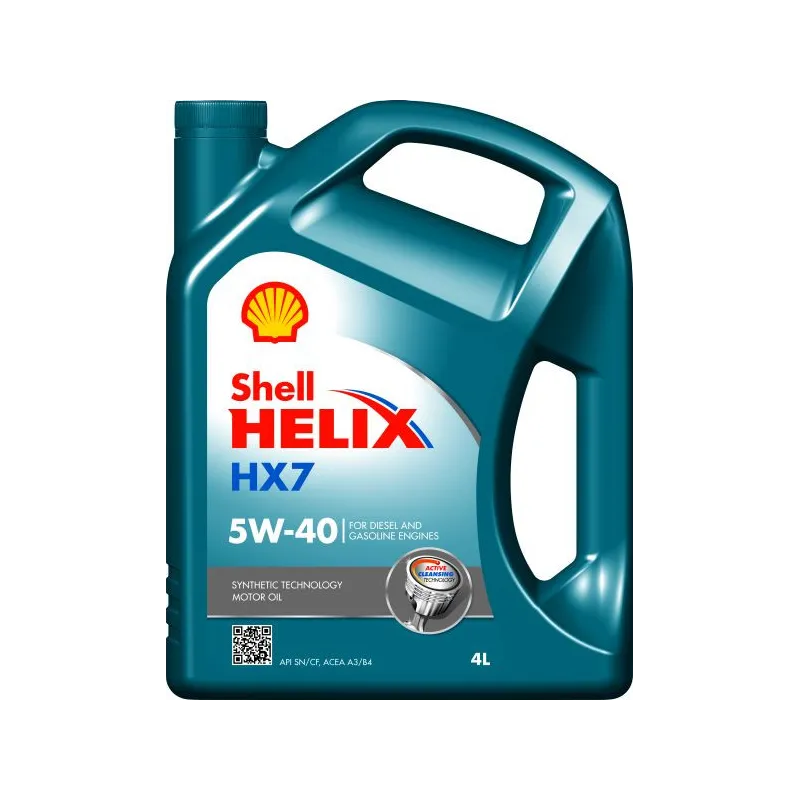 SHELL HELIX HX7 5W-40, 4L (1 komad na stanju)